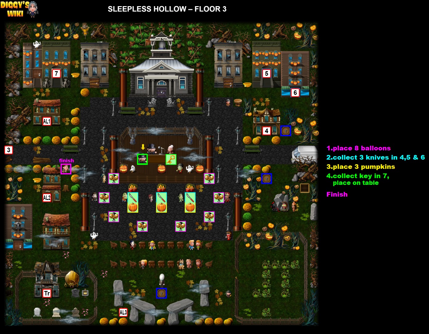 Sleepless Hollow Halloween 2024 Diggy's Adventure Diggy's Guide